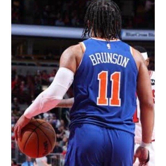 Jalen Brunson (Nike)-(Knicks)-(Jersey)-(New Condition)-(Blue)-(Size:XL)-$95.00 - Picture 6 of 10